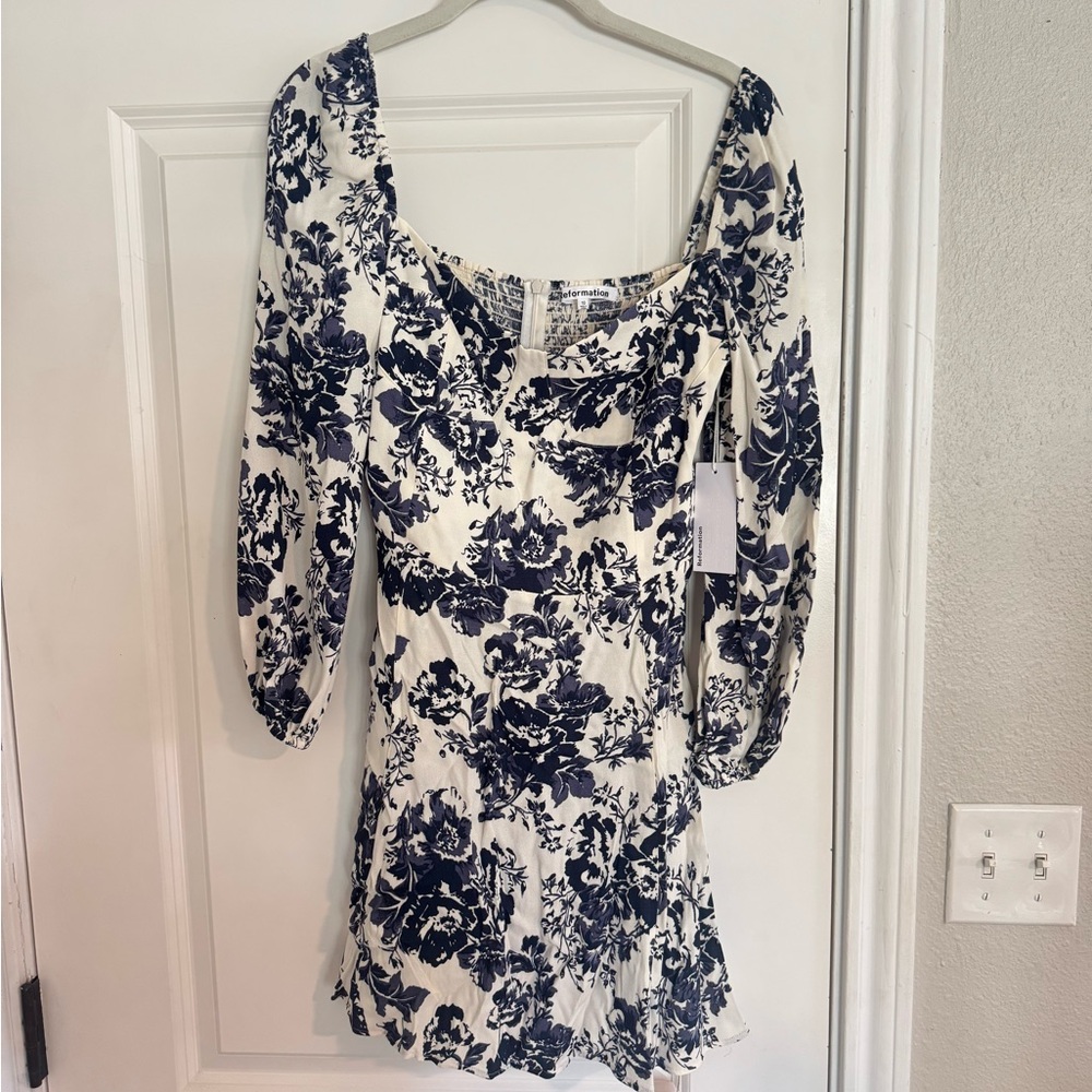 Reformation Mochi Dress Madame Size 10 NWT